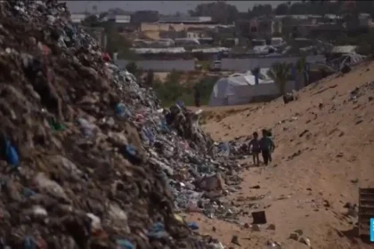 The Gaza Strip grapples with a major garbage health crisis