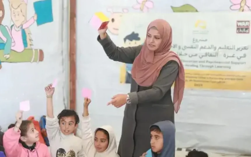 Gaza Creating Hope in the Classroom and Restoring Educational Stability Today