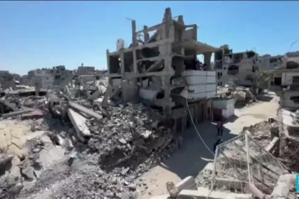 Rebuilding Gaza Strip Labour Day Is the Last Thing on Palestinians Minds